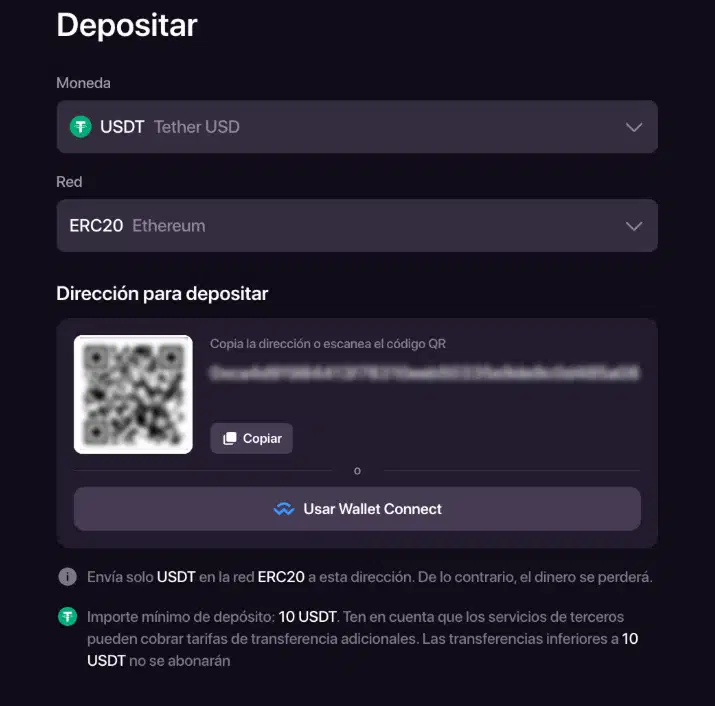 Cashier o selector real de criptomonedas de CHEXX